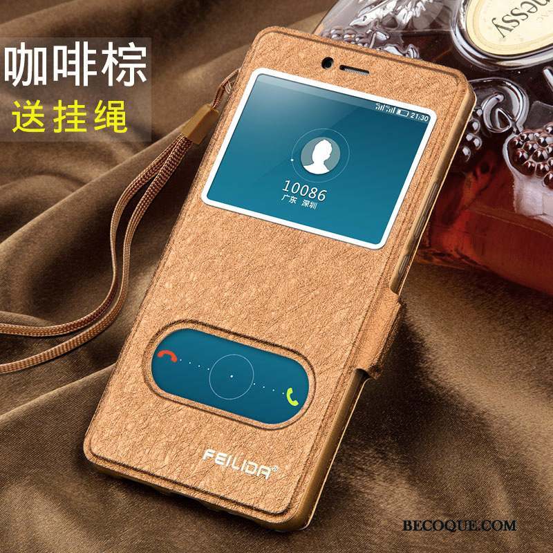 Huawei G9 Lite Étui En Cuir Protection Jeunesse Coque De Téléphone Clamshell Silicone