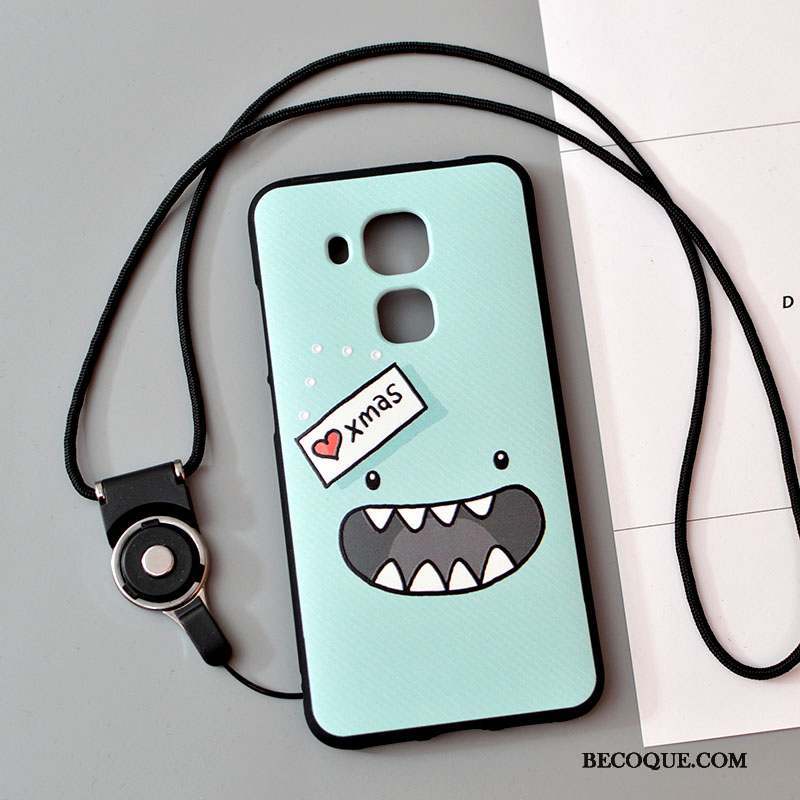 Huawei G9 Plus Coque De Téléphone Fluide Doux Étui Dessin Animé Ornements Suspendus Téléphone Portable
