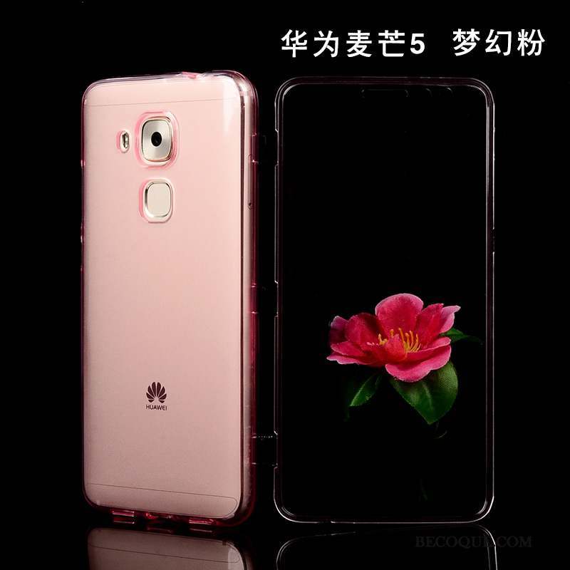 Huawei G9 Plus Coque Protection Étui Transparent Fluide Doux Téléphone Portable Tout Compris