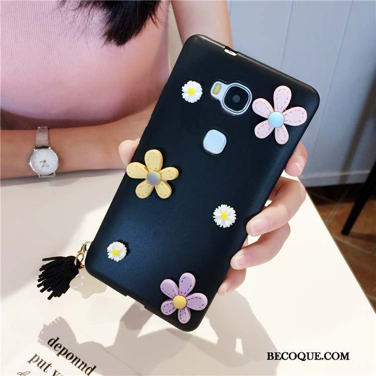 Huawei G9 Plus Fleurs Fluide Doux Coque Incassable Tendance Étui