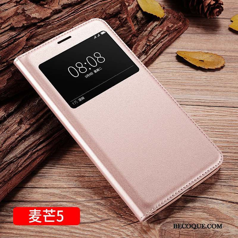 Huawei G9 Plus Tout Compris Coque De Téléphone Rose Clamshell Protection Incassable
