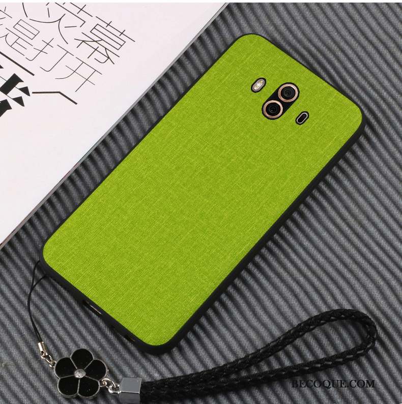 Huawei Mate 10 Coque Vert Protection De Téléphone Téléphone Portable Étui