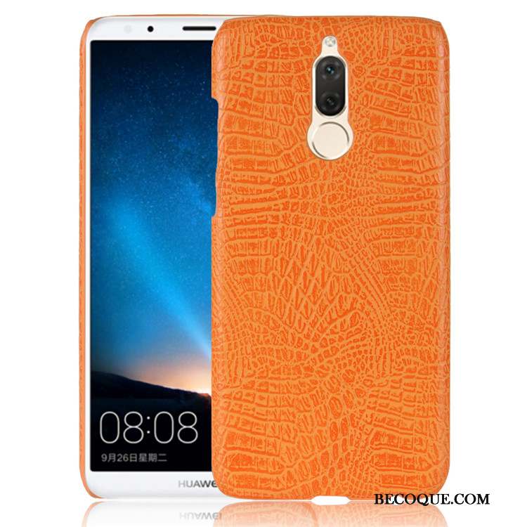 Huawei Mate 10 Lite Cuir Difficile Modèle Fleurie Coque De Téléphone Vintage Protection