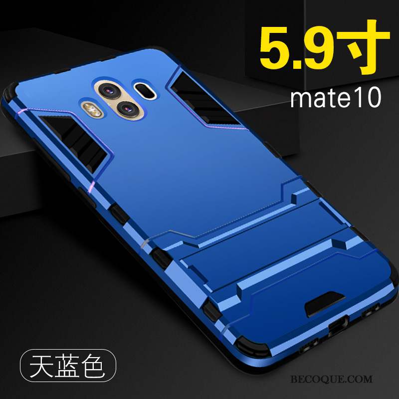 Huawei Mate 10 Personnalité Délavé En Daim Protection Bleu Tout Compris Coque De Téléphone