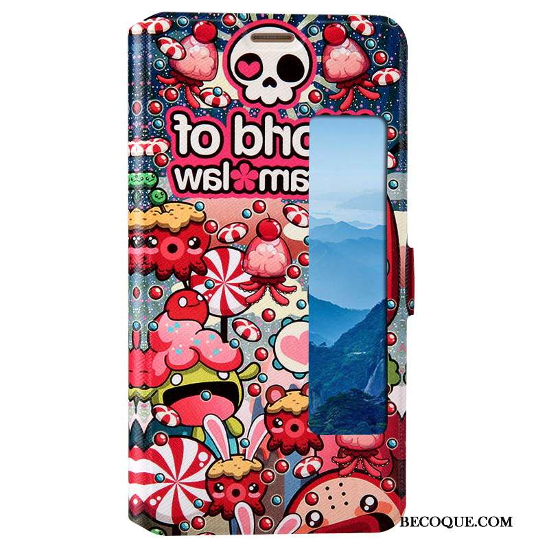 Huawei Mate 10 Pro Dessin Animé Étui Protection Multicolore Coque De Téléphone Étui En Cuir