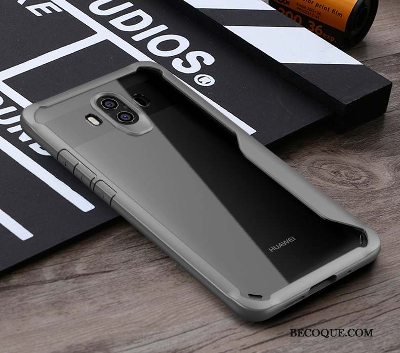 Huawei Mate 10 Pro Incassable Coque De Téléphone Business Luxe Gris Téléphone Portable