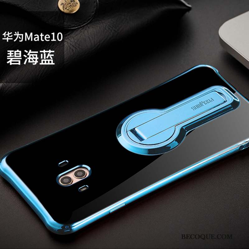 Huawei Mate 10 Étui Bleu Clair Fluide Doux Silicone Coque De Téléphone Placage