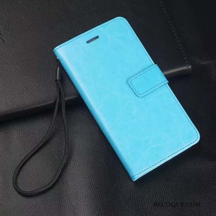 Huawei Mate 20 Lite Housse Incassable Bleu Marin Coque De Téléphone Étui En Cuir