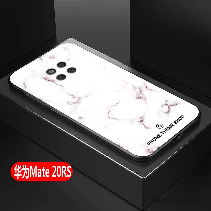 Huawei Mate 20 Rs Créatif Silicone Verre Tout Compris Coque De Téléphone Incassable