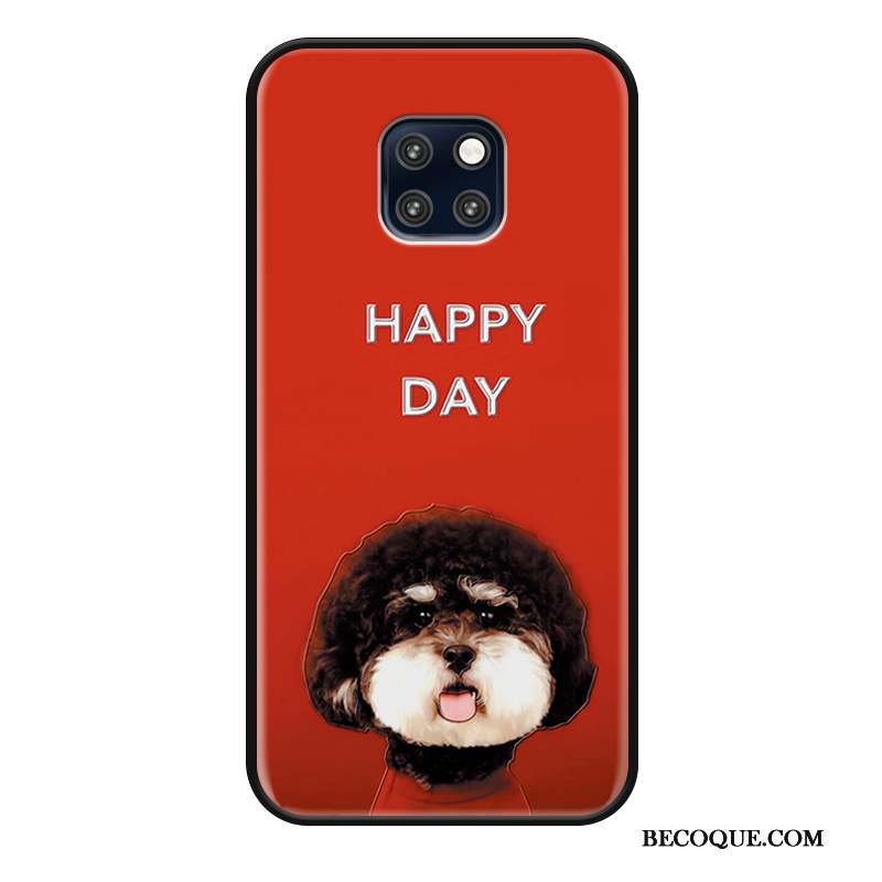 Huawei Mate 20 Rs Dessin Animé Coque De Téléphone Protection Étui Charmant Délavé En Daim