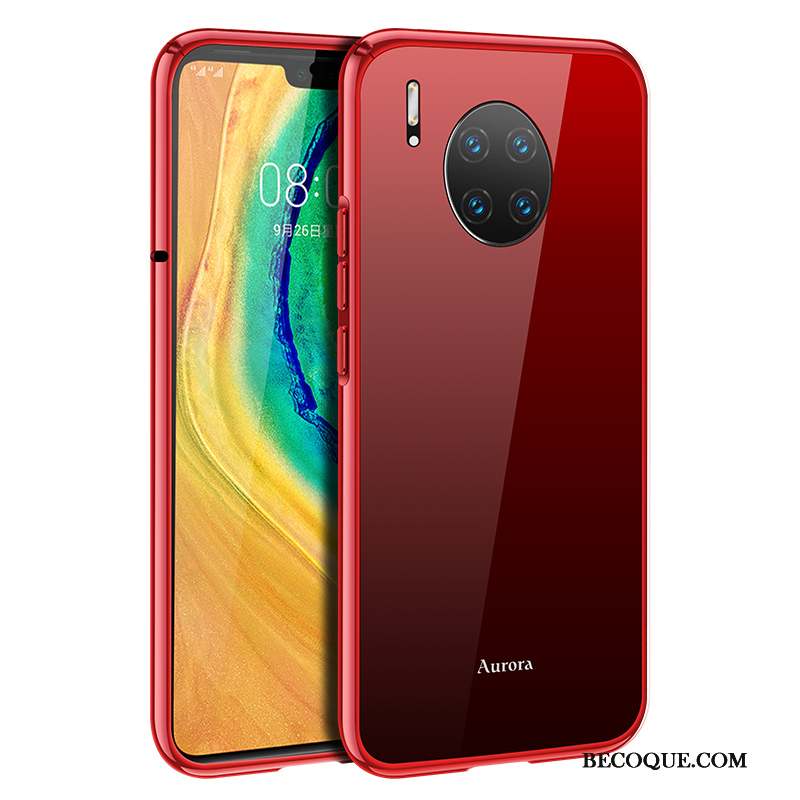 Huawei Mate 30 Coque Marque De Tendance Tout Compris Rouge Border Incassable Protection