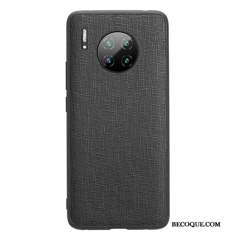 Huawei Mate 30 Pro Coque Tout Compris Incassable Noir De Téléphone Fluide Doux