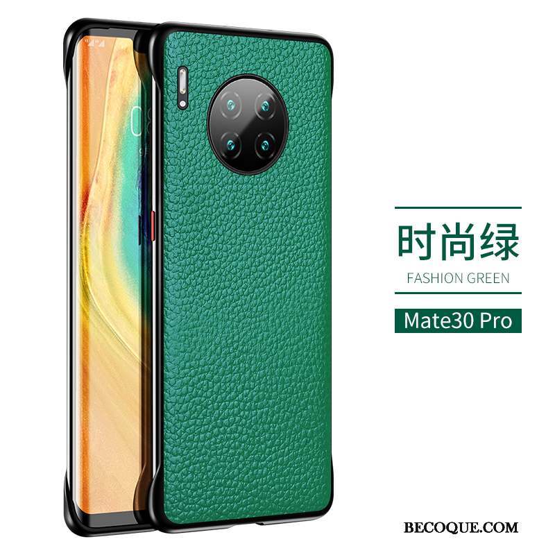 Huawei Mate 30 Pro Protection Vert Business Luxe Coque De Téléphone Nouveau