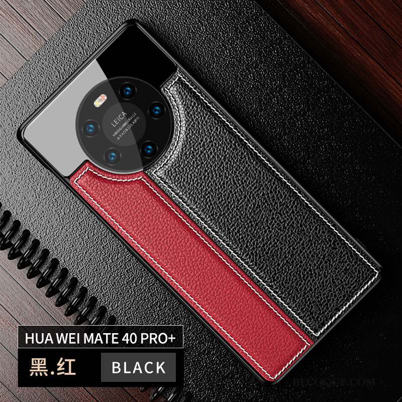 Huawei Mate 40 Pro+ Coque Miroir Tout Compris Nouveau Personnalité Incassable Luxe
