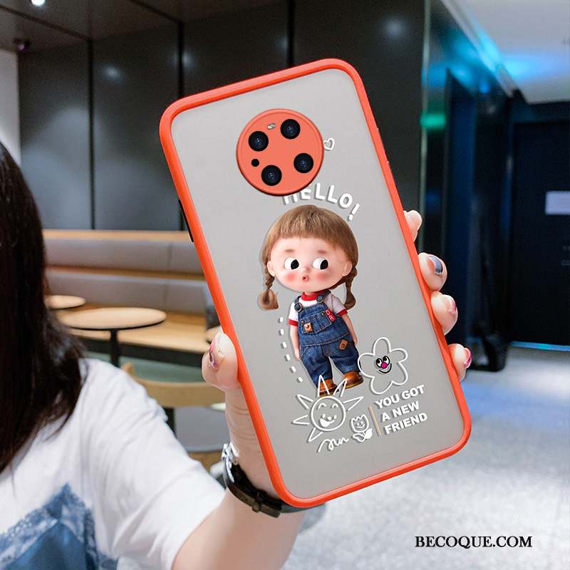 Huawei Mate 40 Pro Dessin Animé Personnalité Rouge Coque Étui Nouveau