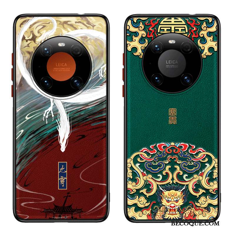 Huawei Mate 40 Pro Nouveau Incassable Étui Coque De Téléphone Vert Tout Compris