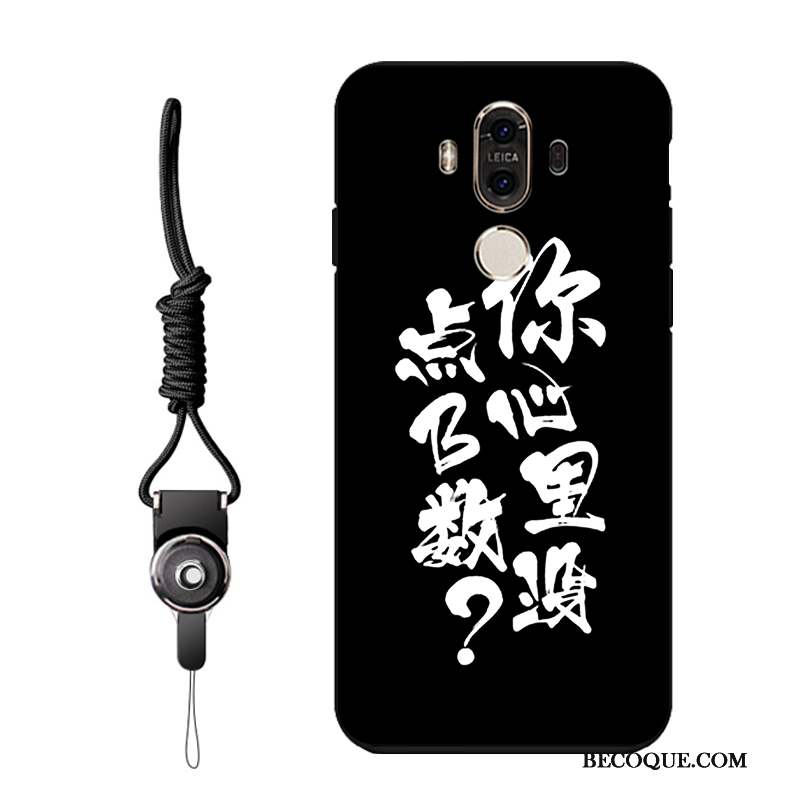 Huawei Mate 8 Gaufrage Noir Créatif Protection Coque De Téléphone Tendance