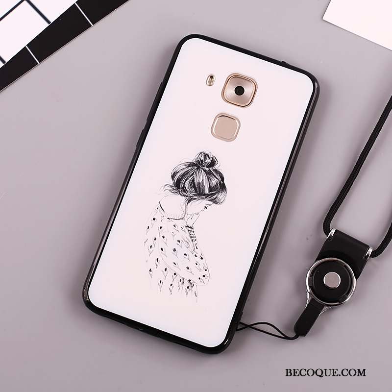 Huawei Mate 8 Peinture Coque De Téléphone Protection Incassable Étui Ornements Suspendus