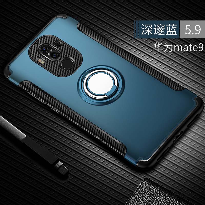 Huawei Mate 9 Bleu Marin Incassable Créatif Silicone Étui Coque De Téléphone
