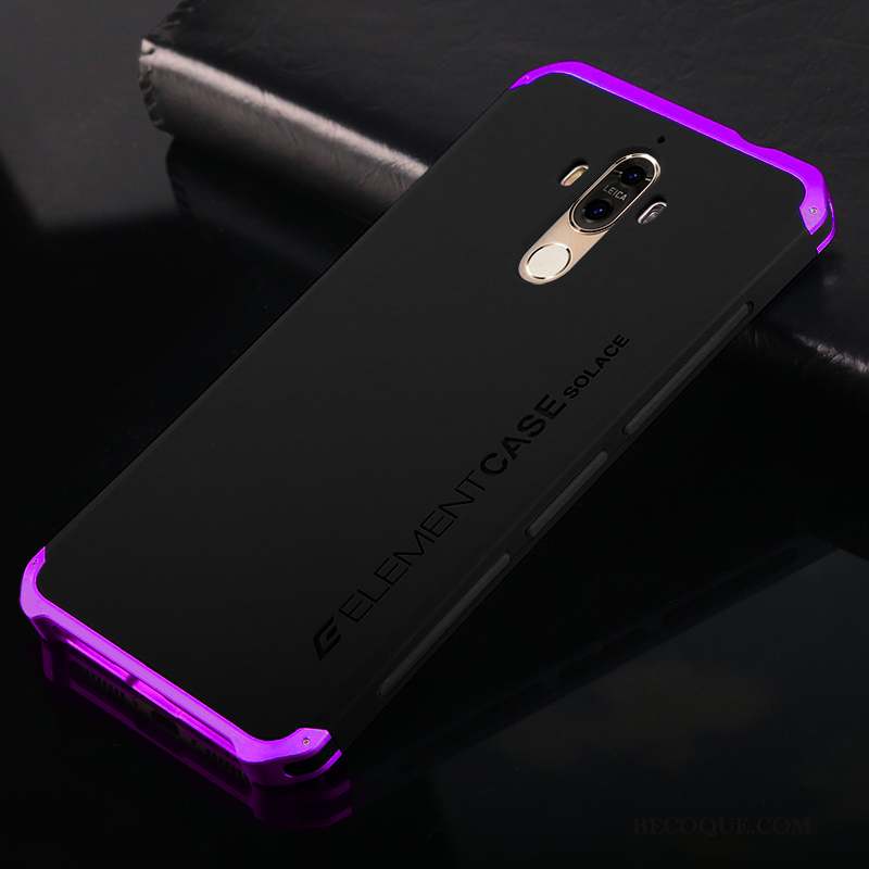 Huawei Mate 9 Coque Incassable Violet Personnalité Tendance Tout Compris Silicone