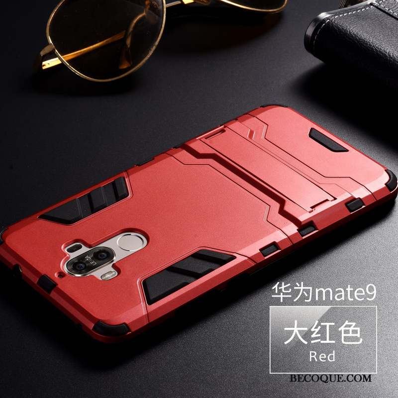 Huawei Mate 9 Fluide Doux Incassable Étui Coque De Téléphone Silicone Rouge