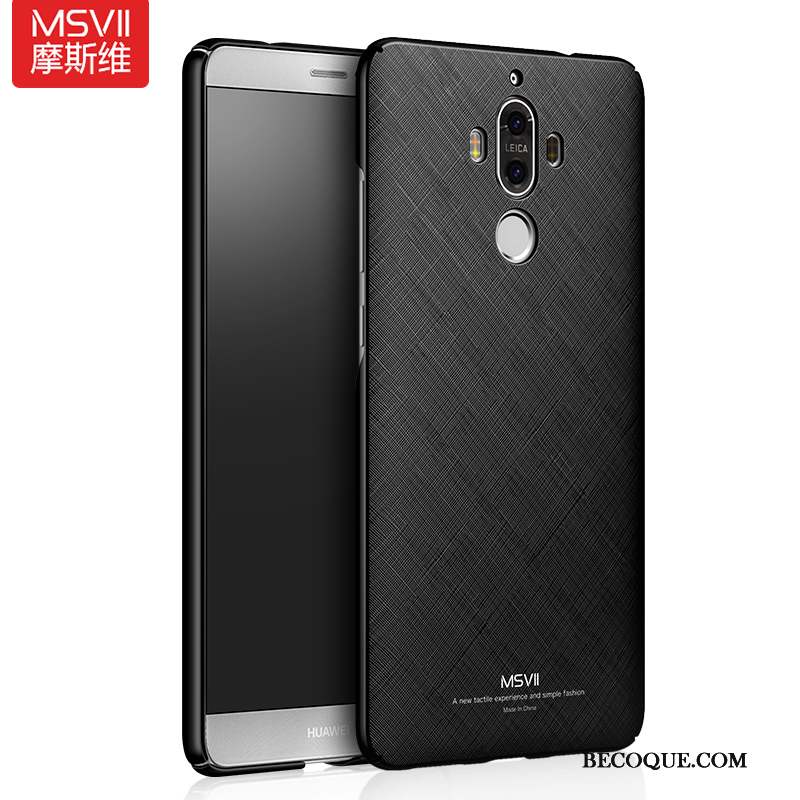 Huawei Mate 9 Modèle Fleurie Incassable Noir Coque De Téléphone Étui