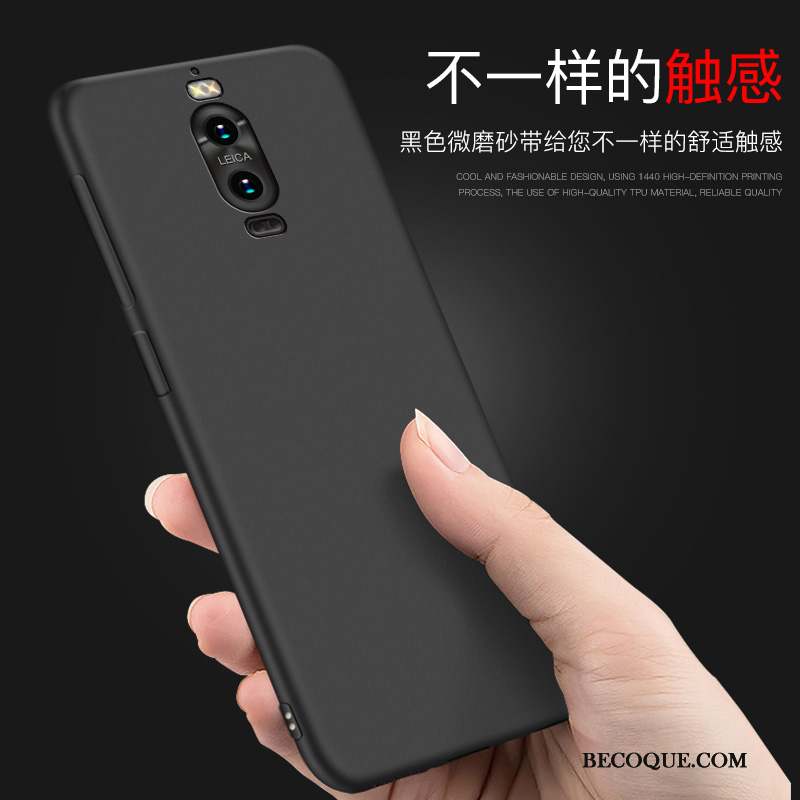 Huawei Mate 9 Pro Coque De Téléphone Incassable Silicone Tout Compris Fluide Doux Délavé En Daim