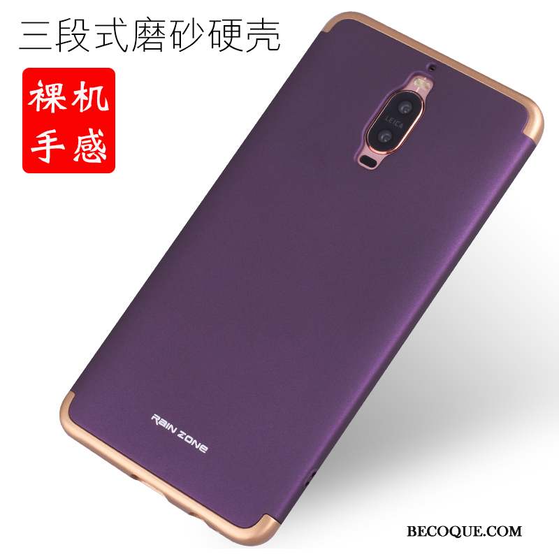 Huawei Mate 9 Pro Coque De Téléphone Violet Nouveau Border Métal