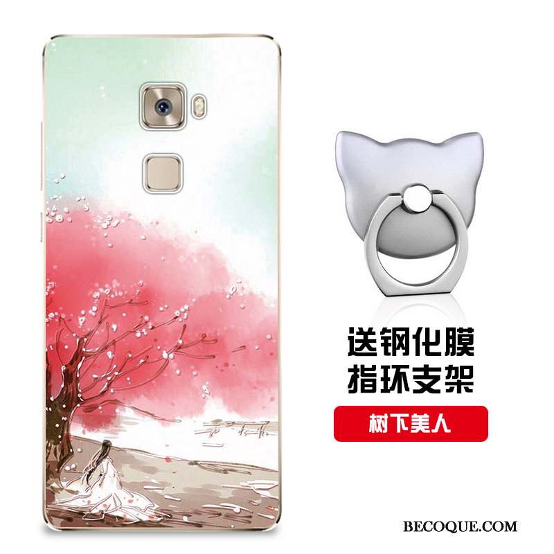 Huawei Mate S Coque Incassable Personnalisé Rose Fluide Doux Protection Modèle