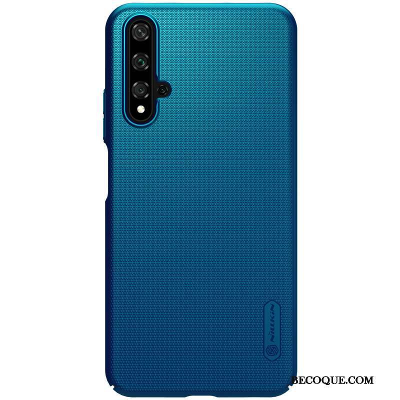 Huawei Nova 5t Or Protection Coque De Téléphone Délavé En Daim Incassable