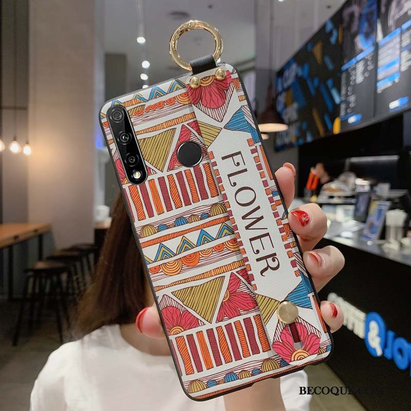 Huawei Nova 5t Vent Dessin Animé Étui Coque De Téléphone Rouge Protection
