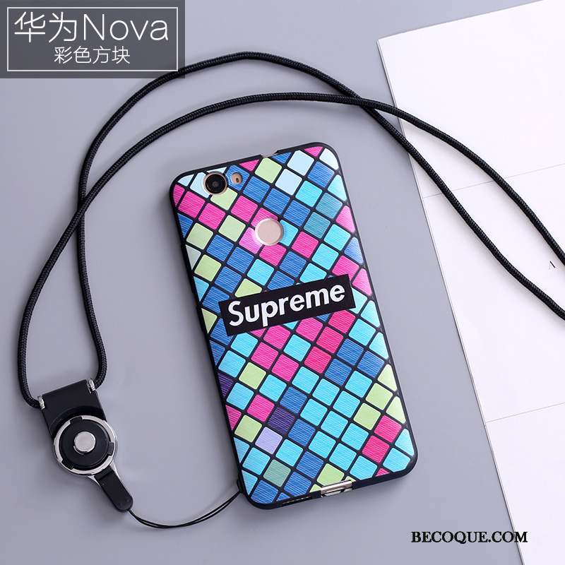 Huawei Nova Coque De Téléphone Jeunesse Étui Ornements Suspendus Incassable Silicone