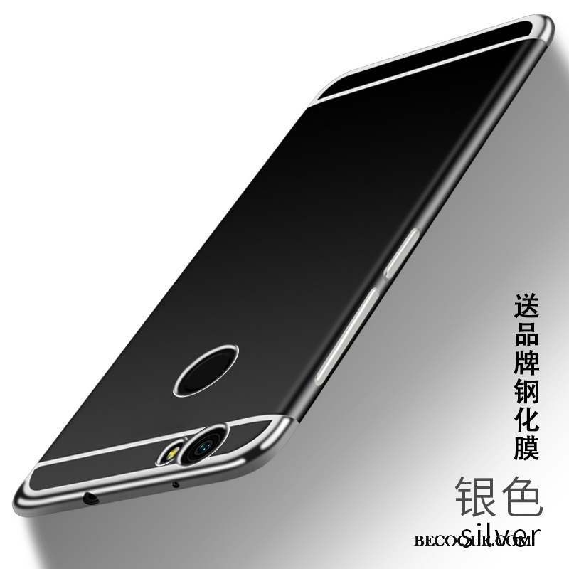 Huawei Nova Silicone Argent Coque De Téléphone Fluide Doux Protection Incassable