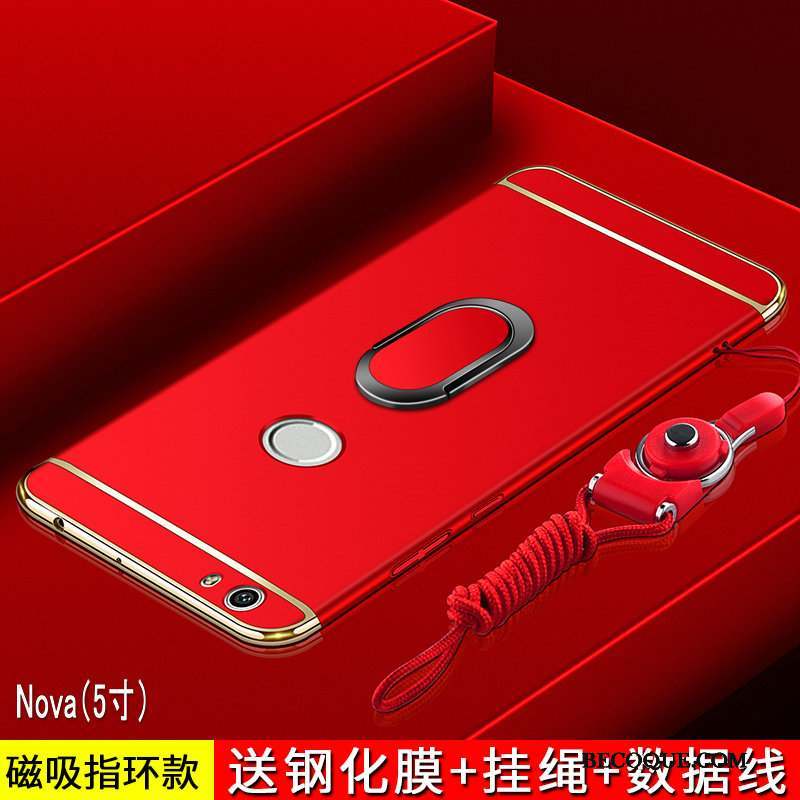 Huawei Nova Étui Tout Compris Jeunesse Délavé En Daim Coque De Téléphone Protection