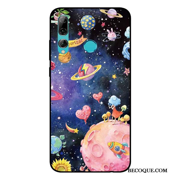 Huawei P Smart+ 2019 Coque Créatif Silicone Ciel Étoilé Tout Compris De Téléphone