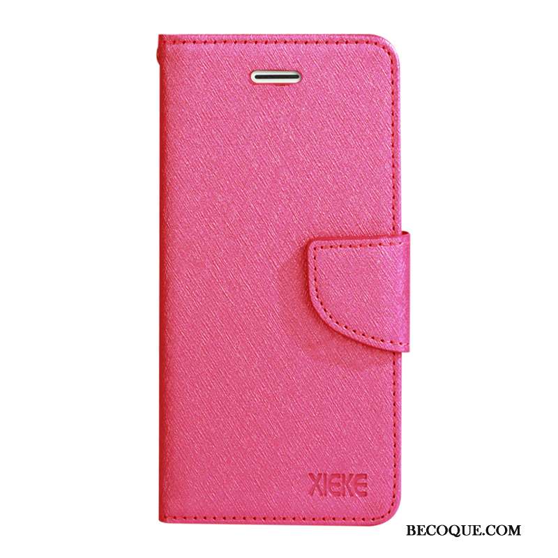 Huawei P Smart 2019 Coque De Téléphone Carte Clamshell Étui En Cuir Protection Rouge