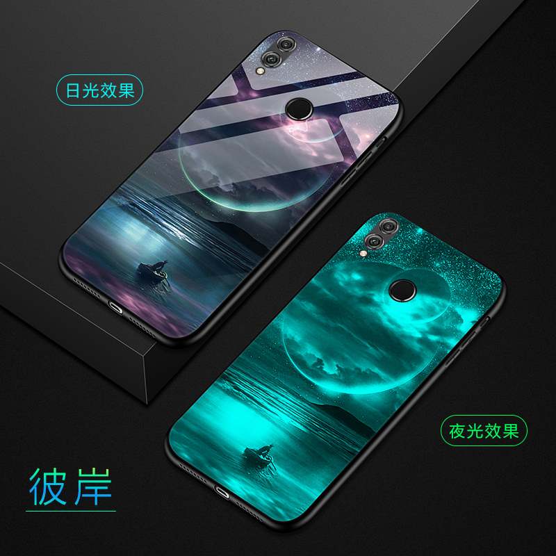 Huawei P Smart 2019 Coque Fluide Doux Lumineuses Créatif Protection Nouveau Étui