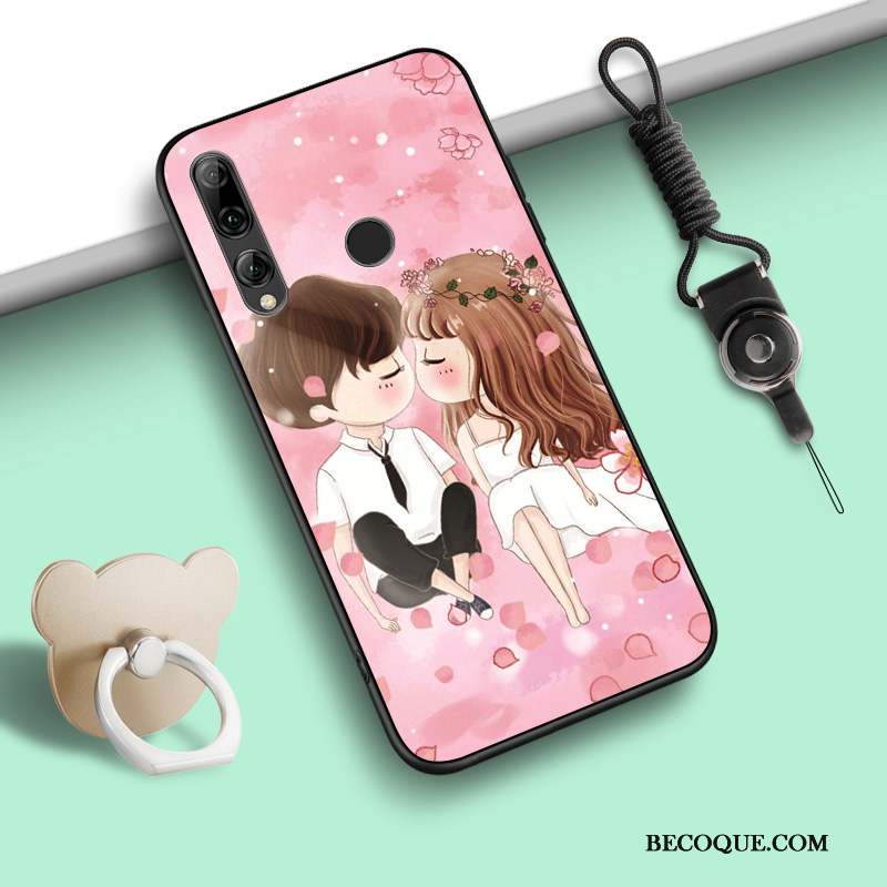 Huawei P Smart+ 2019 Coque Rose Incassable De Téléphone