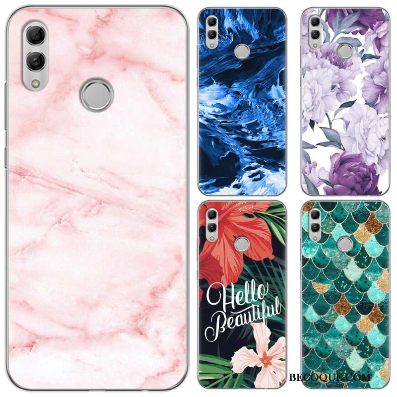 Huawei P Smart 2019 Étui Rose Fluide Doux Coque De Téléphone Jeunesse Téléphone Portable