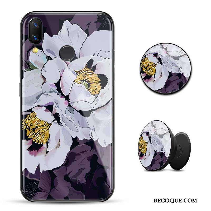 Huawei P Smart+ Violet Tout Compris Étui Incassable Coque De Téléphone Protection