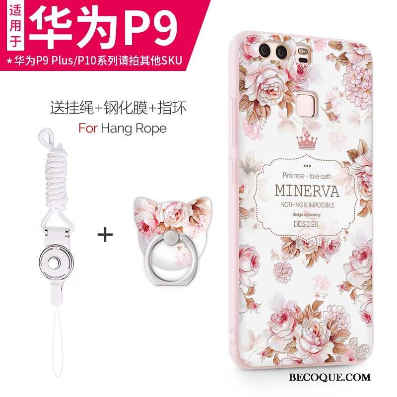 Huawei P10 Coque Fluide Doux Protection Étui Tout Compris Incassable Téléphone Portable
