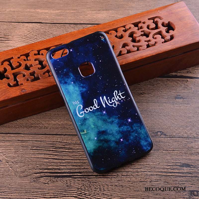 Huawei P10 Lite Coque De Téléphone Protection Silicone Étui Dessin Animé Bleu