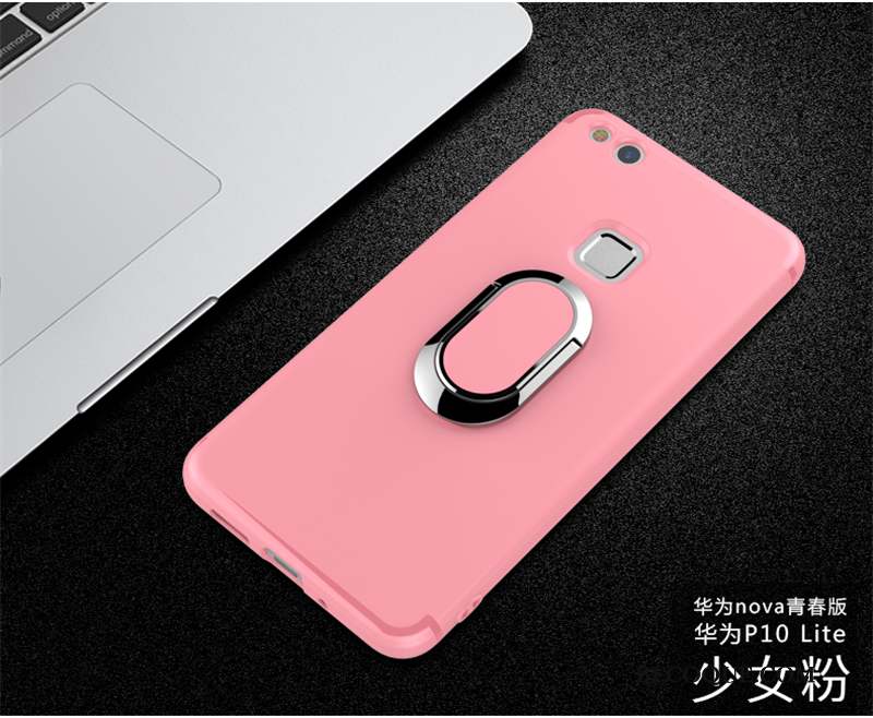 Huawei P10 Lite Coque Incassable Protection Jeunesse Tout Compris Magnétisme Rose