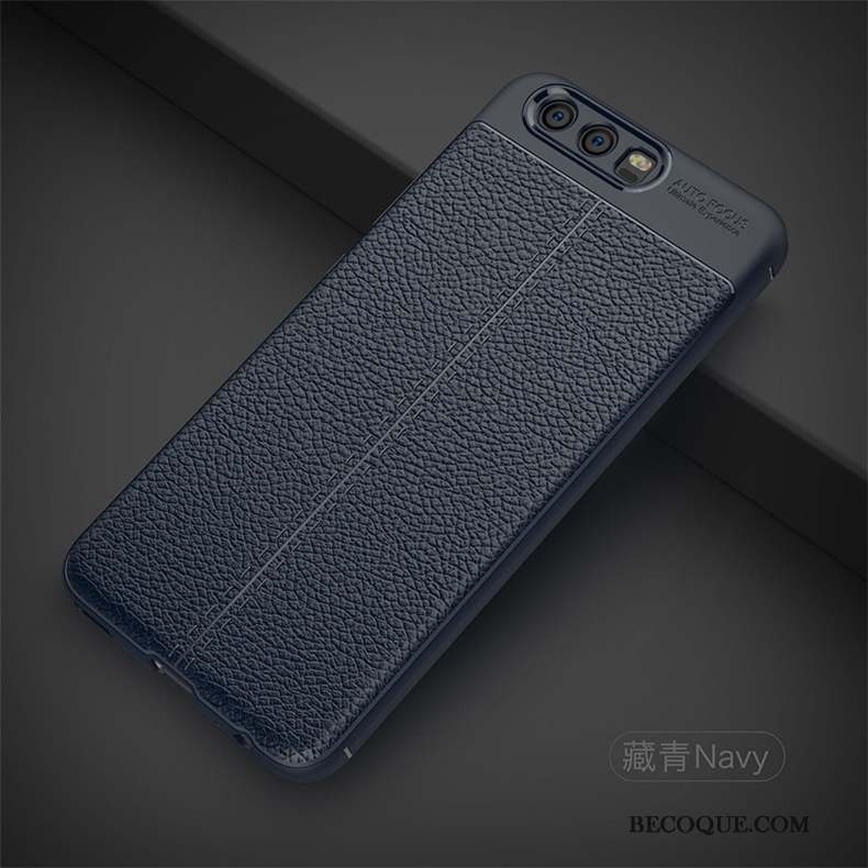 Huawei P10 Plus Coque Silicone Étui Bleu De Téléphone Personnalité