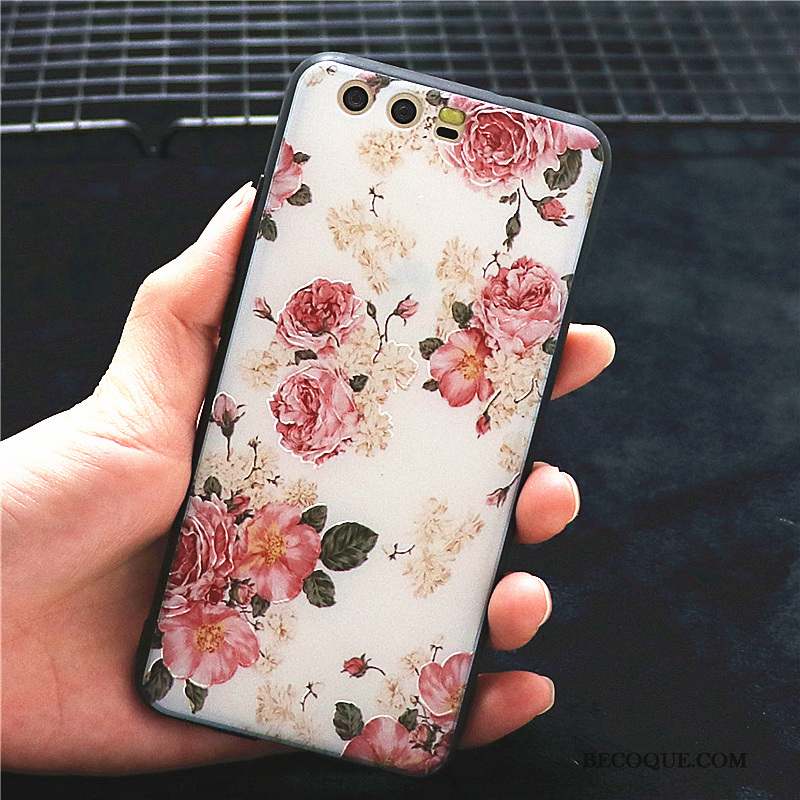 Huawei P10 Plus Créatif Rose Étui Coque De Téléphone Personnalité Tendance