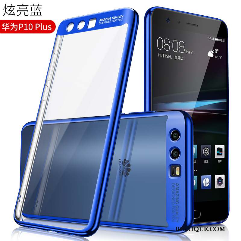Huawei P10 Plus Personnalité Coque De Téléphone Étui Tendance Incassable Transparent