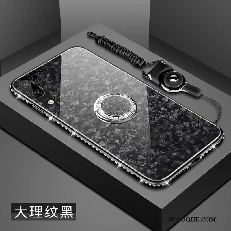 Huawei P20 Coque Protection Strass Créatif Jeunesse Marque De Tendance Incassable