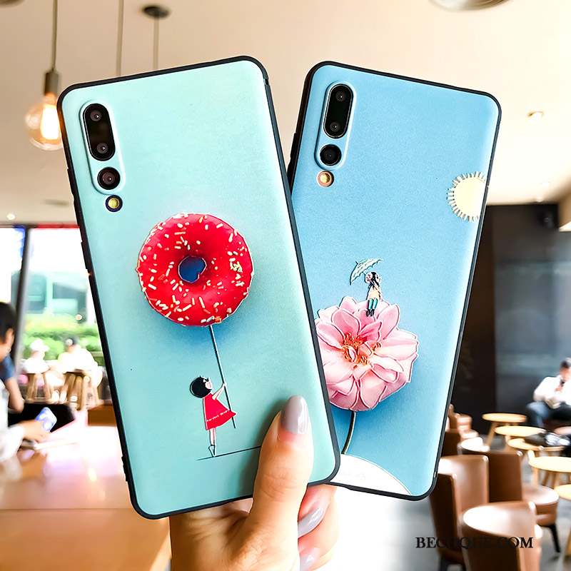 Huawei P20 Pro Anneau Personnalité Coque De Téléphone Silicone Frais Tout Compris