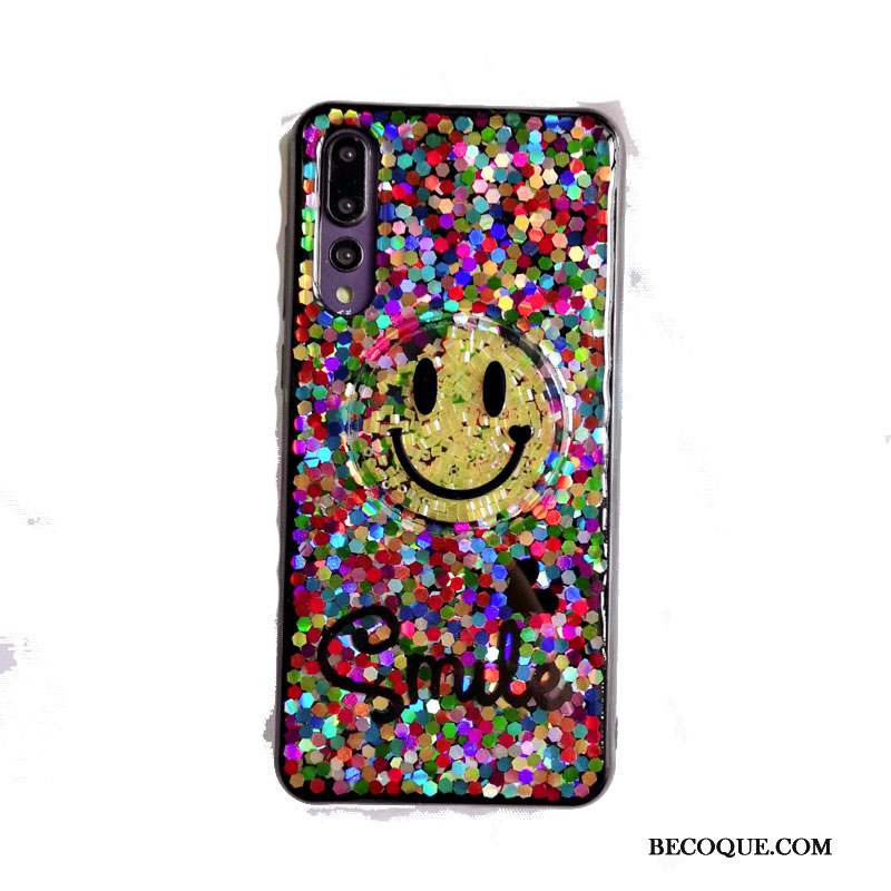 Huawei P20 Pro Marque De Tendance Fluide Doux Silicone Coque De Téléphone Personnalité Créatif