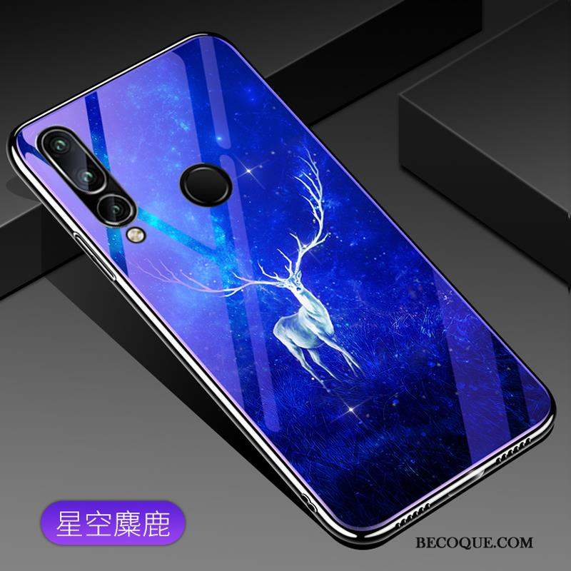 Huawei P30 Lite Coque Jeunesse Personnalité Tout Compris Étui Bleu Créatif